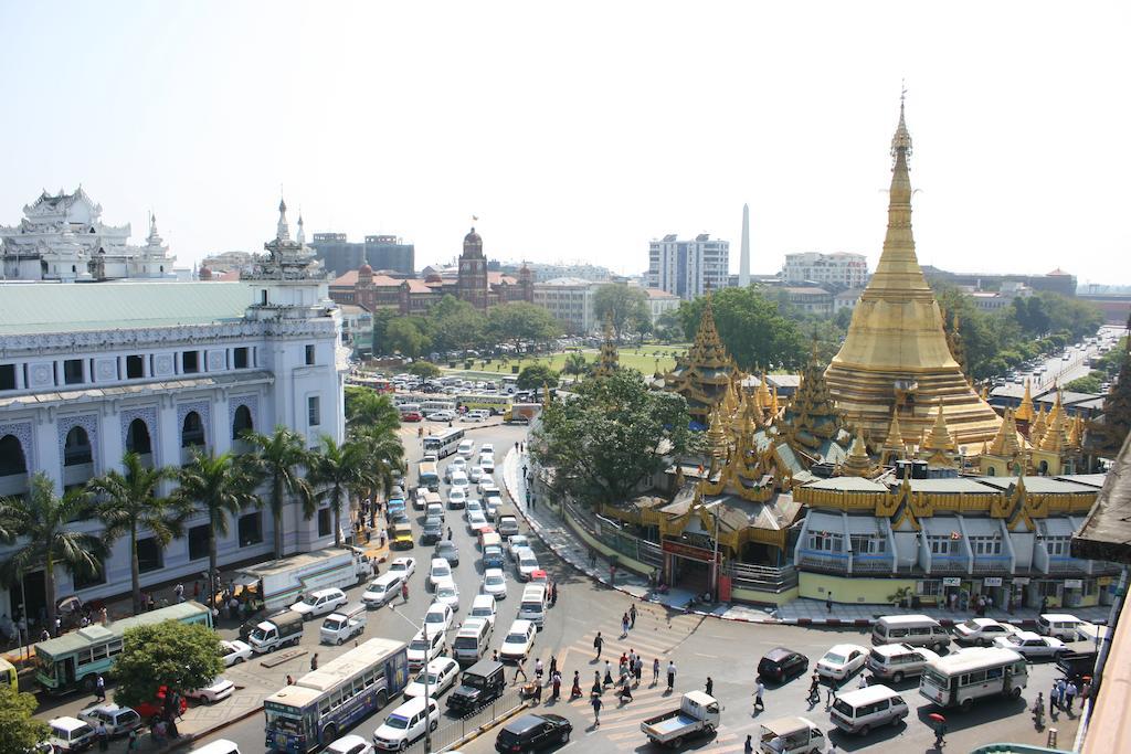 May Shan Hotel Yangon Exterior foto