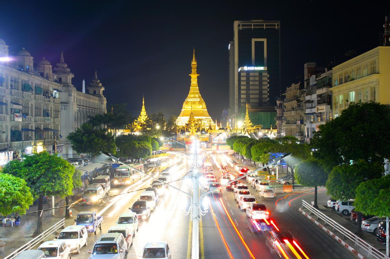 May Shan Hotel Yangon Exterior foto