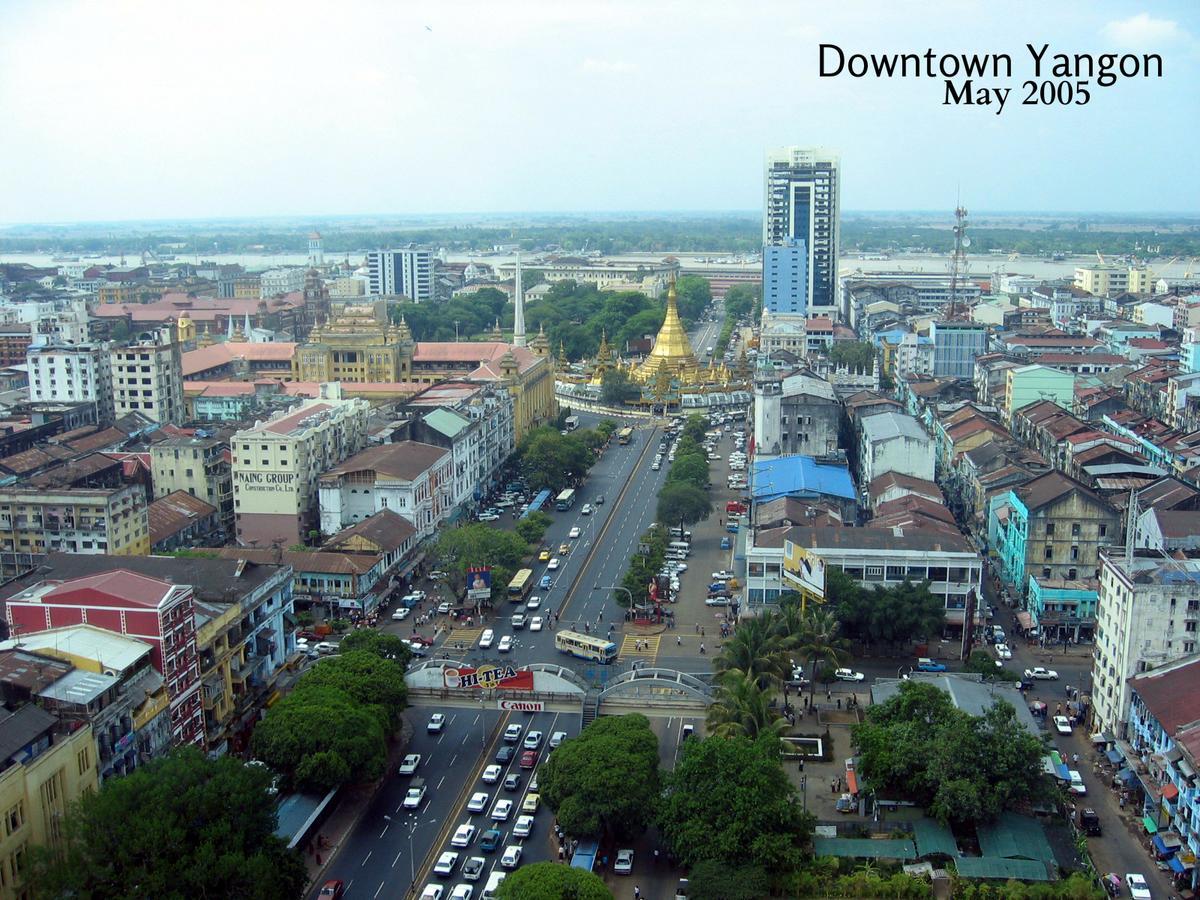 May Shan Hotel Yangon Exterior foto